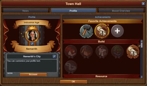 Town hall tabs .